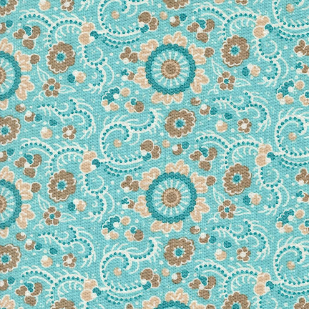 Sunday Brunch by BasicGrey for Moda Quilter's Cotton Charm Pack of 42 5 x 5 inch squares