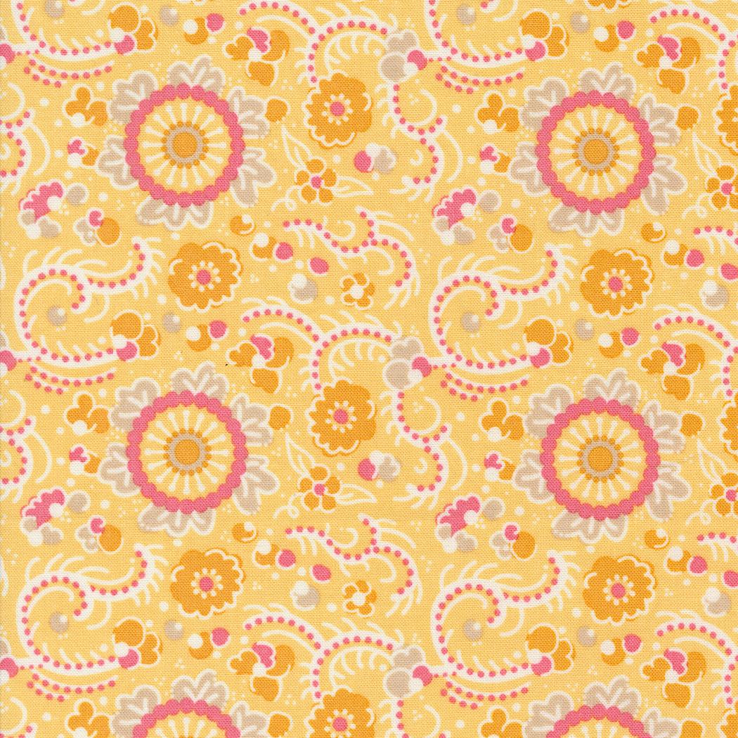 Sunday Brunch by BasicGrey for Moda Quilter's Cotton Charm Pack of 42 5 x 5 inch squares