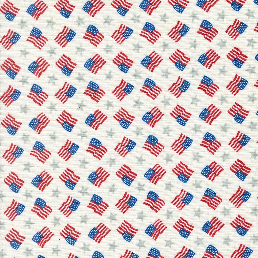 Willow's Farm by Deb Strain for Moda Quilter's Cotton Fat Quarter Bundle. 27 Fat Quarters of 18 inch x 22 inch plus a 24 x 45 panel