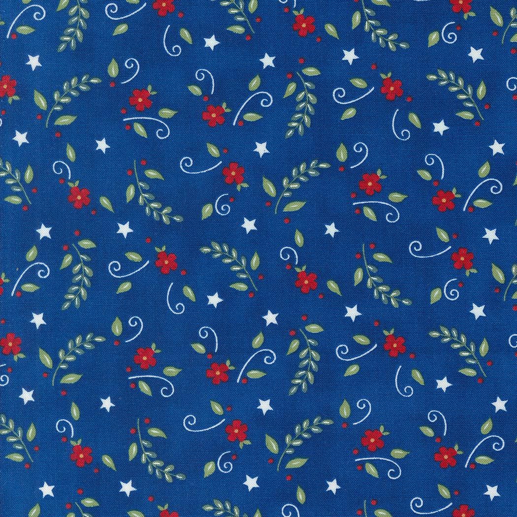 Willow's Farm by Deb Strain for Moda Quilter's Cotton Fat Quarter Bundle. 27 Fat Quarters of 18 inch x 22 inch plus a 24 x 45 panel