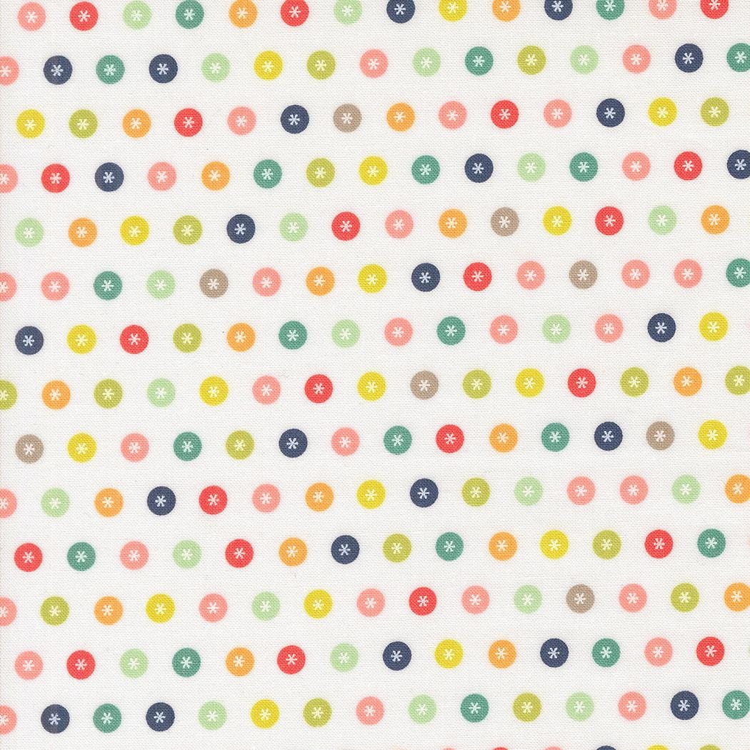 Raspberry Summer by Sherri & Chelsi for Moda Fabrics. Quilter's Cotton Mini Charm Pack of 42 2.5 x 2.5 inch squares