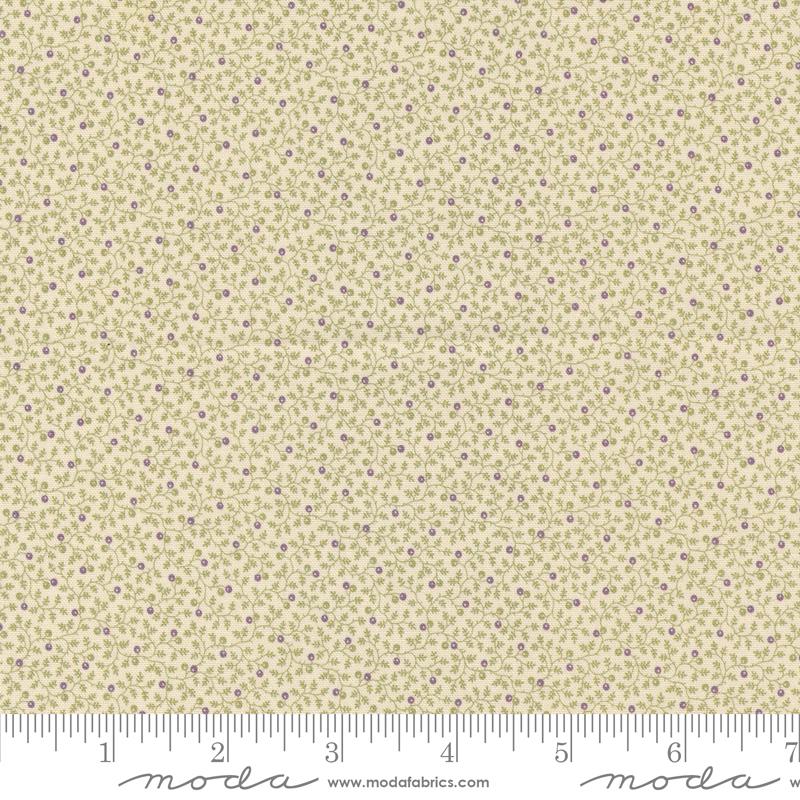 Goodnight Irene Blooming Grove Blenders Berry Vines in Sage by Betsy Chutchian for Moda Fabrics continuous cuts of Quilter's Cotton Fabric