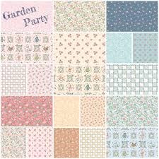 Garden Party by Sheri McCulley for Poppie Cotton charm pack of 42 piece collection of 5 inch squares