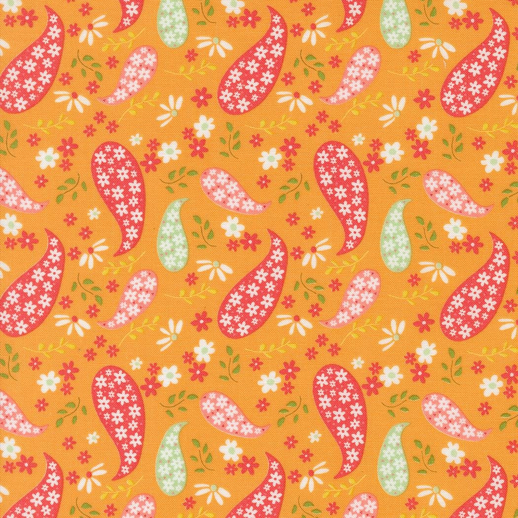 Raspberry Summer by Sherri & Chelsi for Moda Quilter's Cotton Charm Pack of 42 5 x 5 inch squares