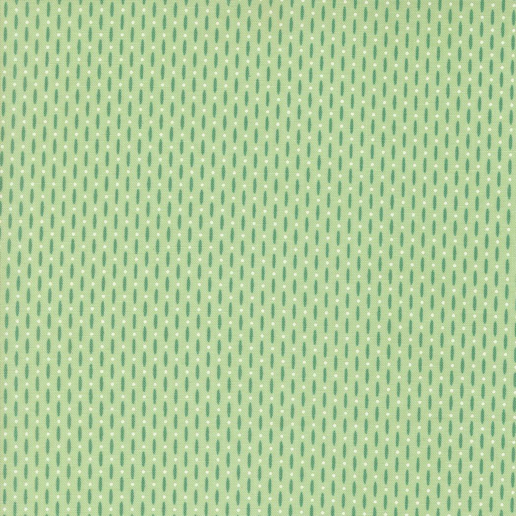Raspberry Summer Beaded Blender in Mint by Sherri & Chelsi for Moda. Continuous cuts of Quilter's Cotton Fabric