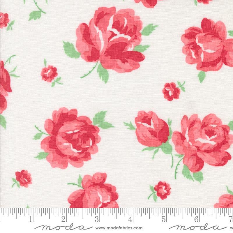 Summertime by Camille Roskelley for Moda Quilter's Cotton Charm Pack of 42 5 x 5 inch squares