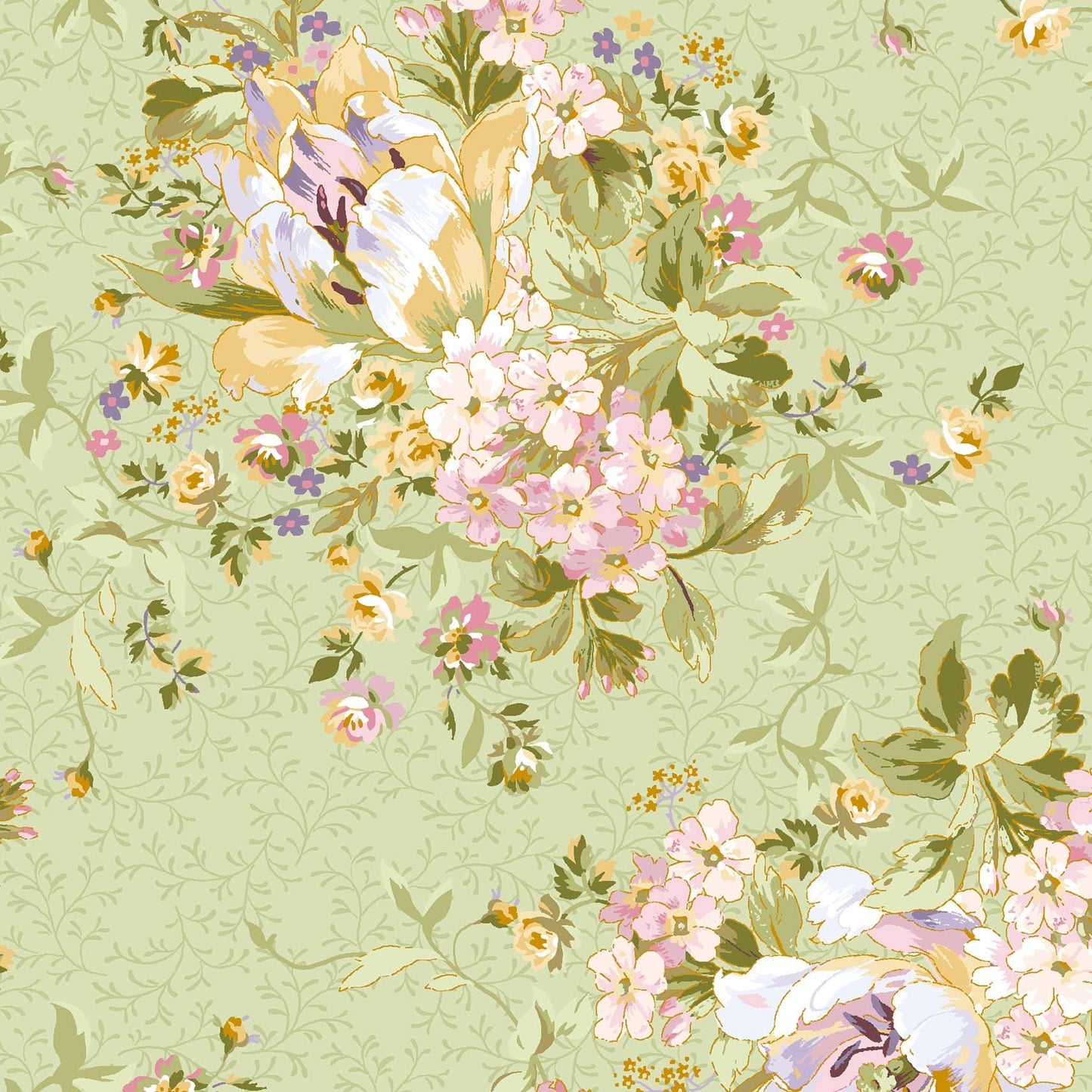 Grand Entrance Fat Quarter Bundle by Maywood Studio Quilter's Cotton 17 pieces of 18 x 22 inch fabrics