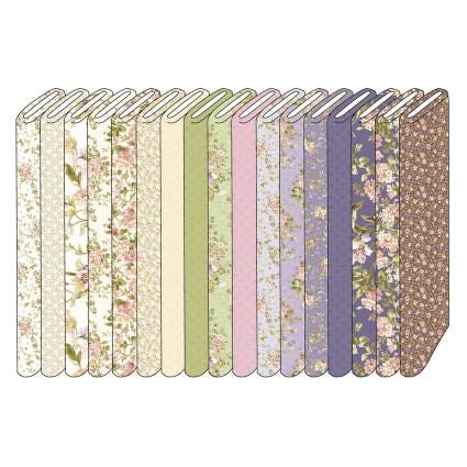 Grand Entrance Fat Quarter Bundle by Maywood Studio Quilter's Cotton 17 pieces of 18 x 22 inch fabrics