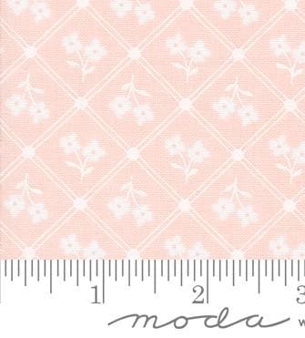 Window Pane Checks & Plaids in Koral Kicks from Cottage Charm by My Sew Quilty Life for Moda Continuous cuts of Quilter's Cotton Fabric
