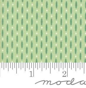 Raspberry Summer Beaded Blender in Mint by Sherri & Chelsi for Moda. Continuous cuts of Quilter's Cotton Fabric