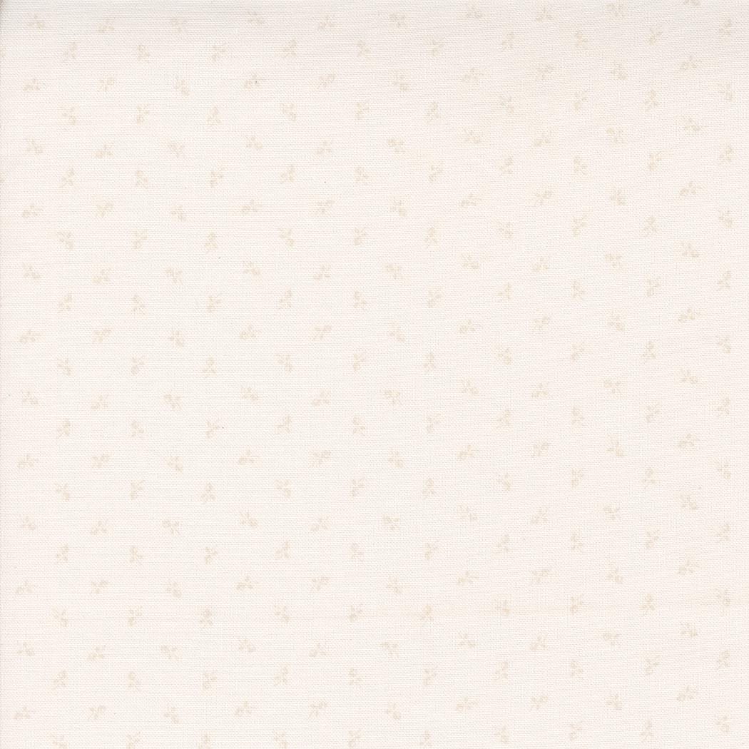 Tiny Bud Blender in Off White from Itty Bitty Background Gatherings by Primitive Gatherings for Moda. Continuous cuts of Quilter's Cotton
