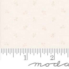 Tiny Bud Blender in Off White from Itty Bitty Background Gatherings by Primitive Gatherings for Moda. Continuous cuts of Quilter's Cotton