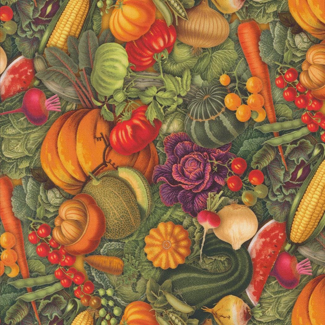 Farm and Garden by Cathe Holden for Moda Quilter's Cotton Charm Pack of 42 5 x 5 inch squares
