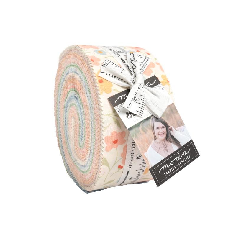 Cottage Charm by My Sew Quilty Life for Moda Fabrics. Quilter's Cotton Strip set 40 piece collection of 2.5 inch by 44 inch strips