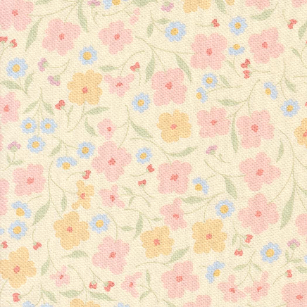 Cottage Charm by My Sew Quilty Life for Moda Fabrics. Quilter's Cotton Mini Charm Pack of 42 2.5 x 2.5 inch squares