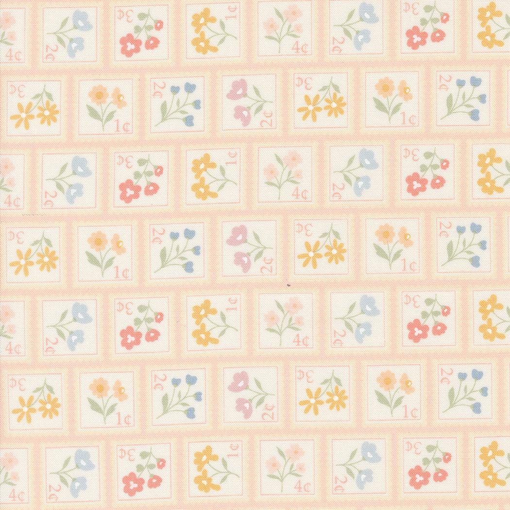 Cottage Charm by My Sew Quilty Life for Moda Quilter's Cotton Fat Quarter Bundle. 40 Fat Quarter yards of 18 inch x 21 inch rectangles