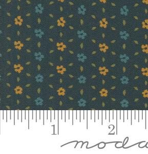 Sagewood Seedling Ditsy in Dusk by Crystal Manning for Moda. Continuous cuts of Quilter's Cotton Fabric