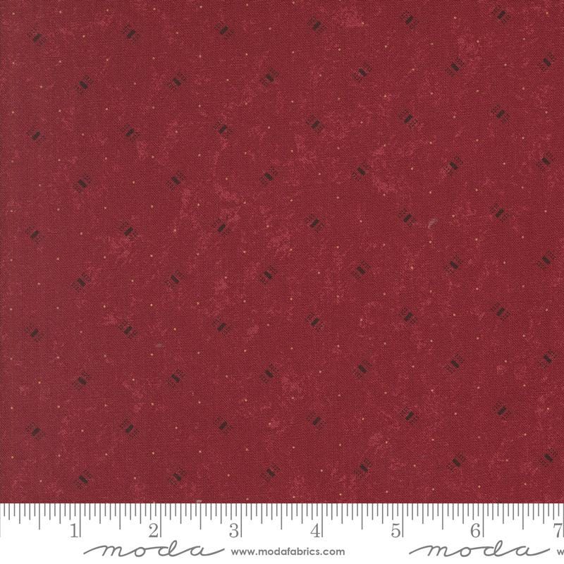 A Vintage Christmas by Kansas Troubles for Moda Fabrics. Quilter's Cotton Mini Charm Pack of 42 2.5 x 2.5 inch squares