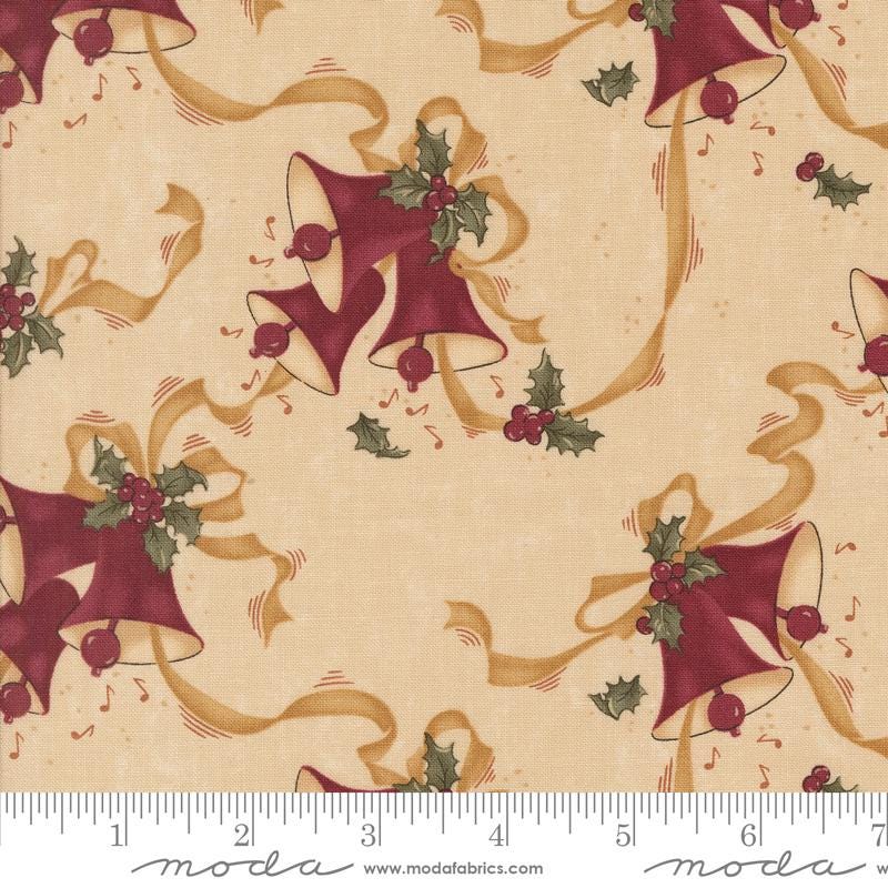 A Vintage Christmas by Kansas Troubles Quilters for Moda Quilter's Cotton Charm Pack of 42 5 x 5 inch squares