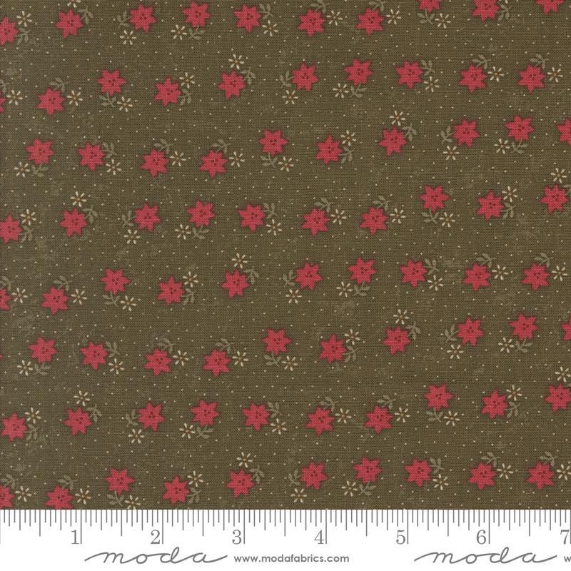 A Vintage Christmas by Kansas Troubles Quilters for Moda Quilter's Cotton Charm Pack of 42 5 x 5 inch squares