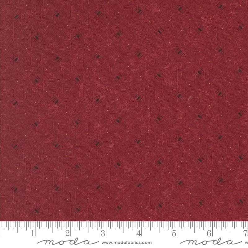 A Vintage Christmas by Kansas Troubles Quilters for Moda Quilter's Cotton Charm Pack of 42 5 x 5 inch squares