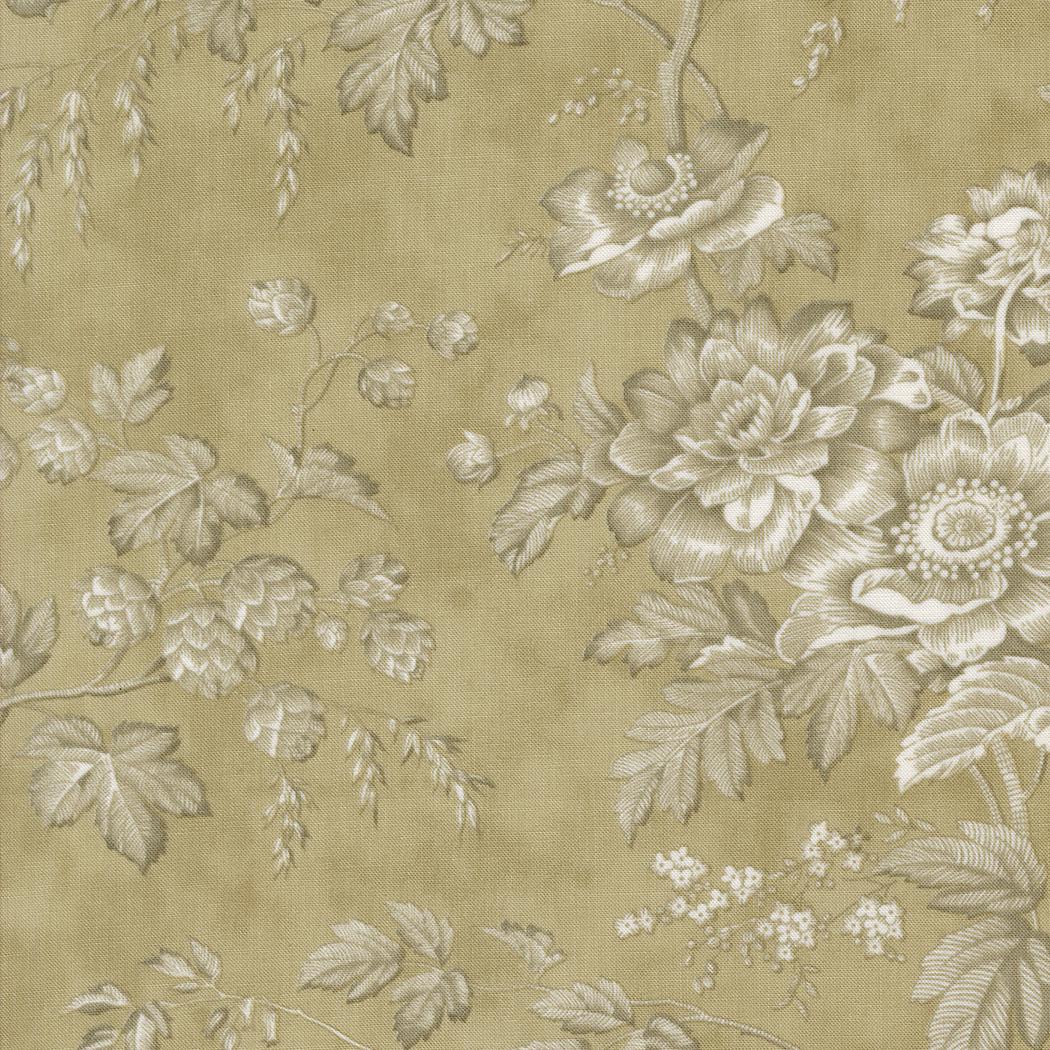3 Sisters Favorites Vintage Linens Meadow Greens for Moda Fabrics. Quilter's Cotton Strips 40 piece collection of 2.5 inch by 44 inch strips