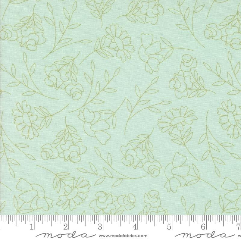 Abloom by Corey Yoder for Moda Fabrics. Quilter's Cotton Strips 40 piece collection of 2.5 inch by 44 inch strips