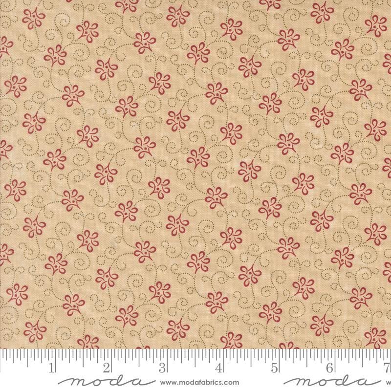 A Vintage Christmas by Kansas Troubles Quilters for Moda Quilter's Cotton Charm Pack of 42 5 x 5 inch squares