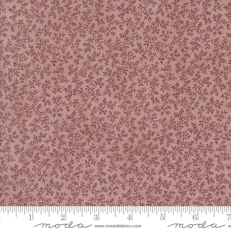 3 Sisters Favorites Vintage Linens Lavender Fields Poetic Vines Blenders in Mauve for Moda. Continuous cuts of Quilter's Cotton