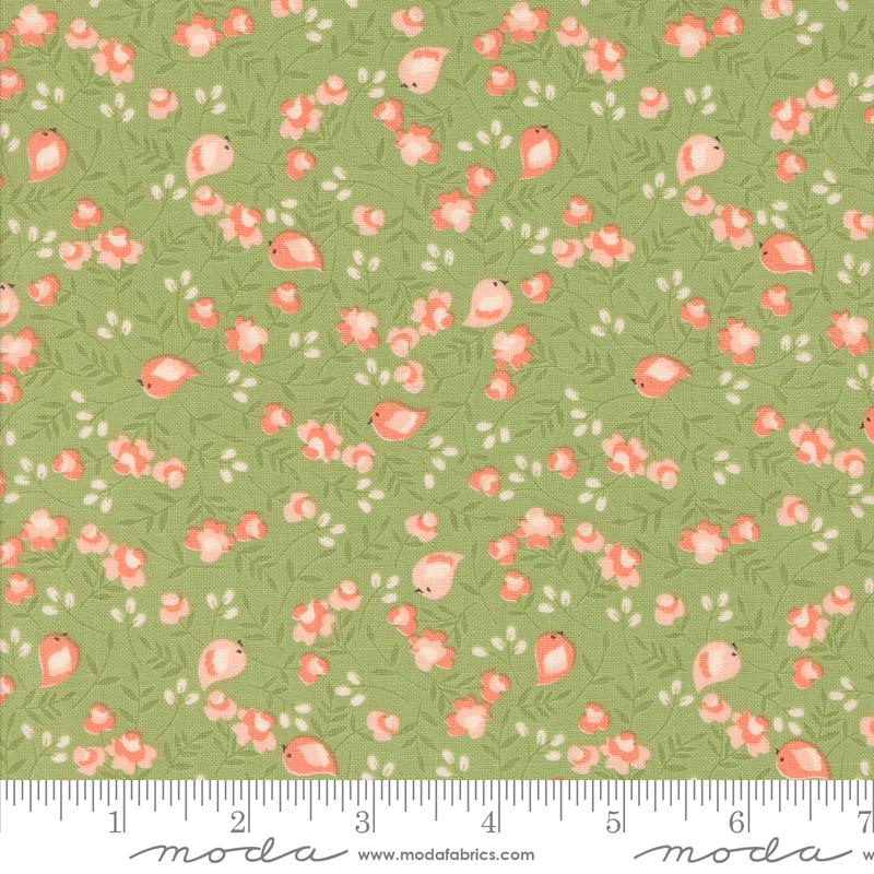 Abloom by Corey Yoder for Moda Fabrics. Quilter's Cotton Strips 40 piece collection of 2.5 inch by 44 inch strips