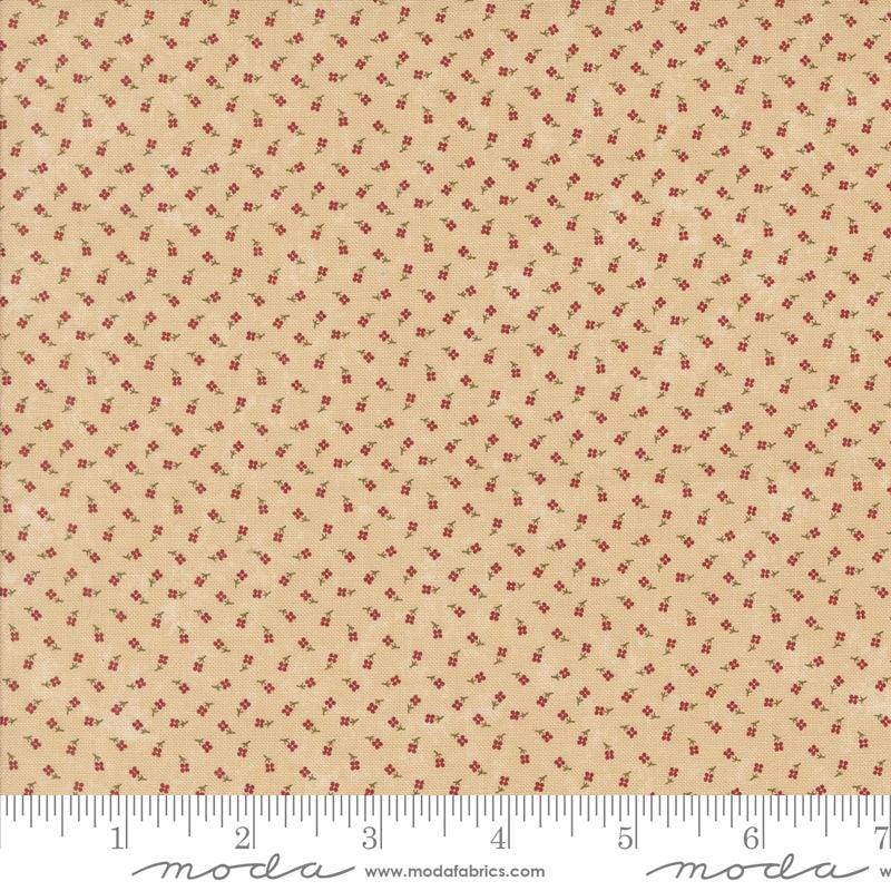 Berries Blenders in Tan by Kansas Troubles for Moda Fabrics. Continuous cuts of Quilter's Cotton Fabric