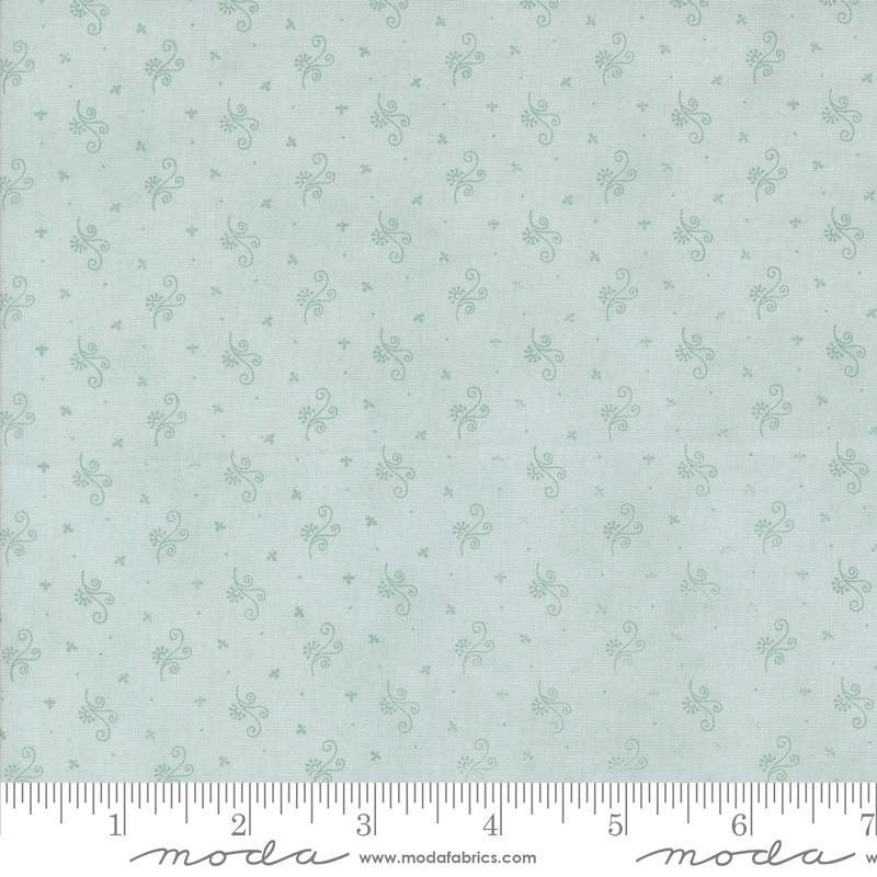 Windswept Blenders in Sky by 3 Sisters for Moda. Continuous cuts of Quilter's Cotton