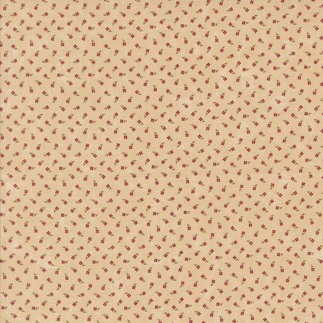 Berries Blenders in Tan by Kansas Troubles for Moda Fabrics. Continuous cuts of Quilter's Cotton Fabric