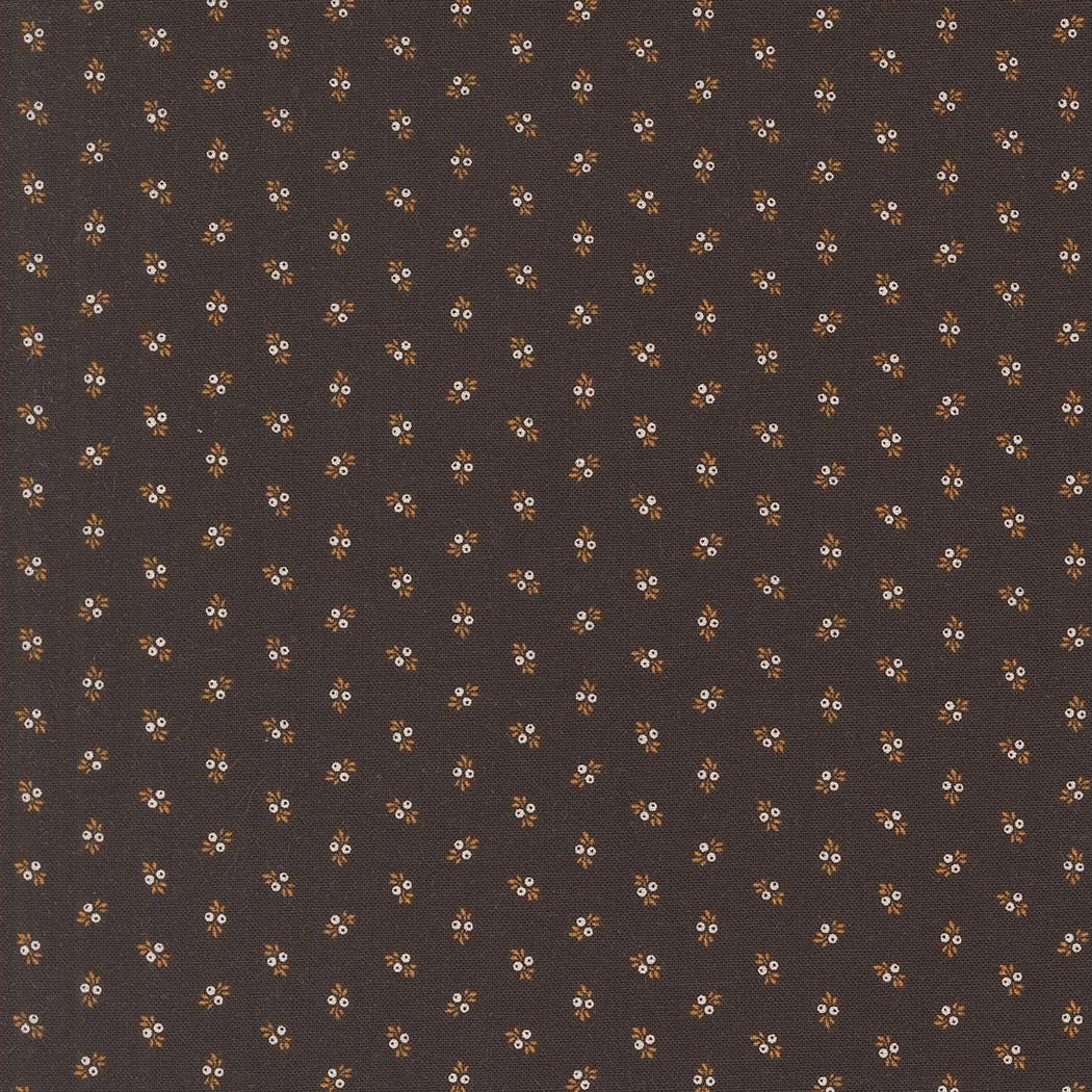 Pumpkin Spice Gatherings by Primitive Gatherings for Moda Fabrics. Quilter's Cotton Mini Charm Pack of 42 2.5 x 2.5 inch squares