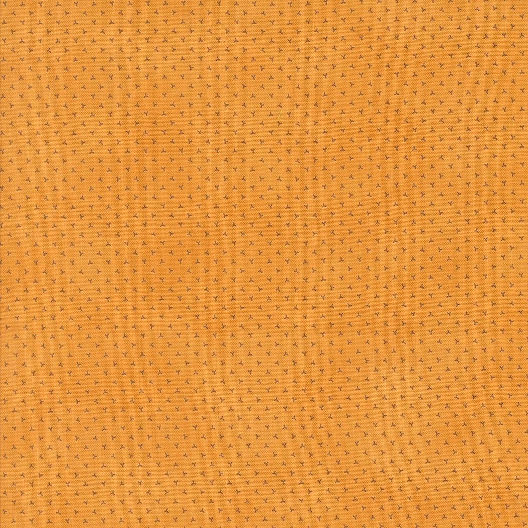 Pumpkin Spice Gatherings by Primitive Gatherings for Moda Fabrics. Quilter's Cotton Mini Charm Pack of 42 2.5 x 2.5 inch squares