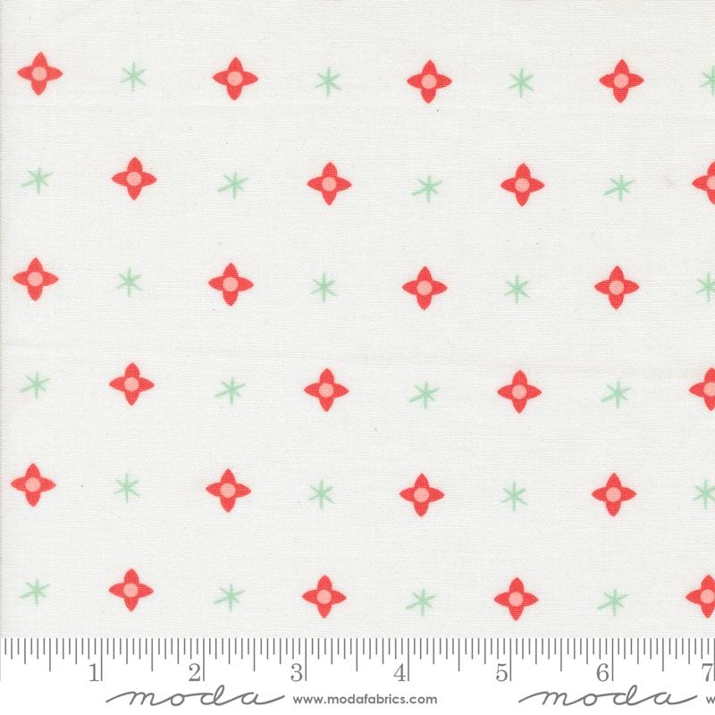 Tiny Christmas by Lizzy House for Moda Quilter's Cotton Charm Pack of 42 5 x 5 inch squares