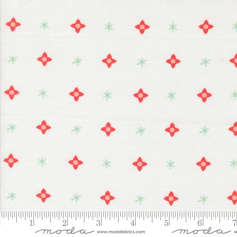 Tiny Christmas by Lizzy House for Moda Quilter's Cotton Charm Pack of 42 5 x 5 inch squares