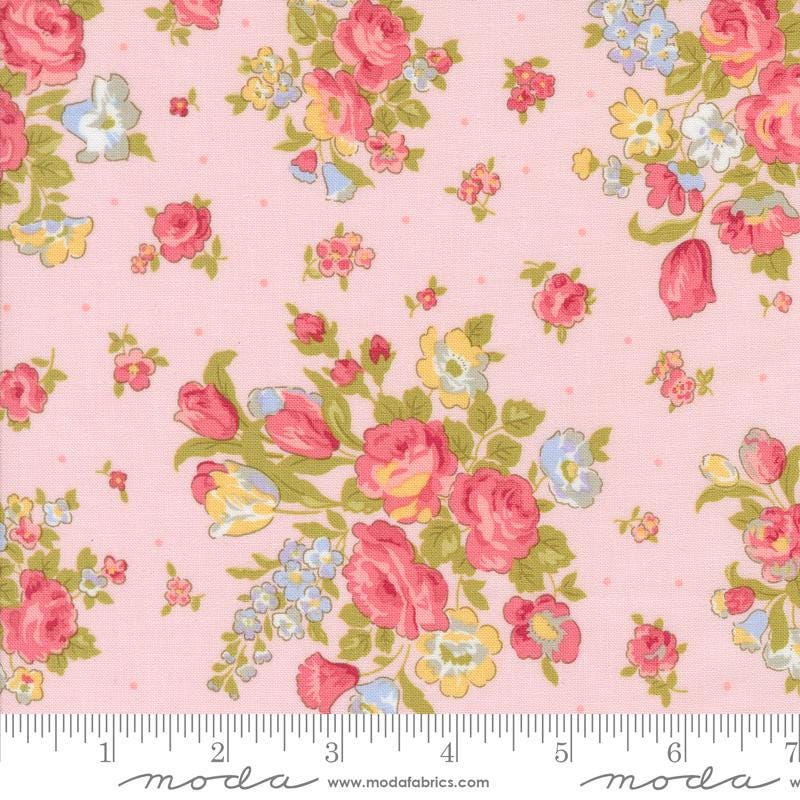 Memory Lane by Moda Quilter's Cotton Charm Pack of 42 5 x 5 inch squares