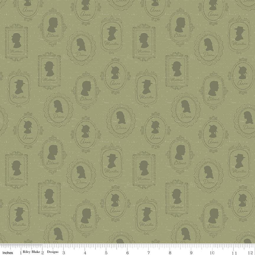 Anne of Green Gables by Riley Blake Designs Layer Cake 42 piece collection of 10 inch squares