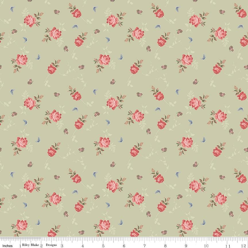 Anne of Green Gables by Riley Blake Designs Layer Cake 42 piece collection of 10 inch squares