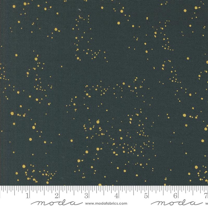 Speckled Sky in Midnight from Old World Yuletide by Fancy That Design House for Moda Fabrics. Continuous cuts of Quilter's Cotton Fabric