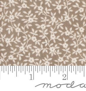 Vines in Stone from the Very Sweet Christmas collection by Bunny Hill Designs for Moda continuous cuts of Quilter's Cotton Fabric