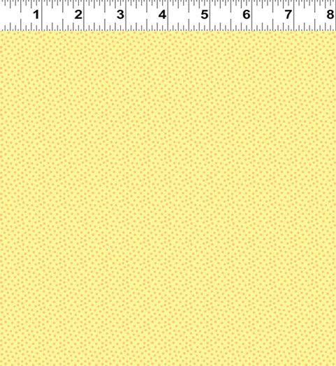 Yellow Dot from the Western Washington Shop Hop 2025 collection by Clothworks continuous cuts of Quilter's Cotton Fabric