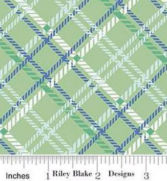 Simple Pleasures Plaid in Sable by Sandy Klop of American Jane for Riley Blake Designs. Continuous cuts of quilter's cotton fabric