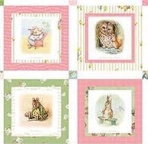 Peter Rabbit and Friends Double Lush Velvet by Riley Blake Designs. Continuous Cuts of 95 polyester/5 spandex
