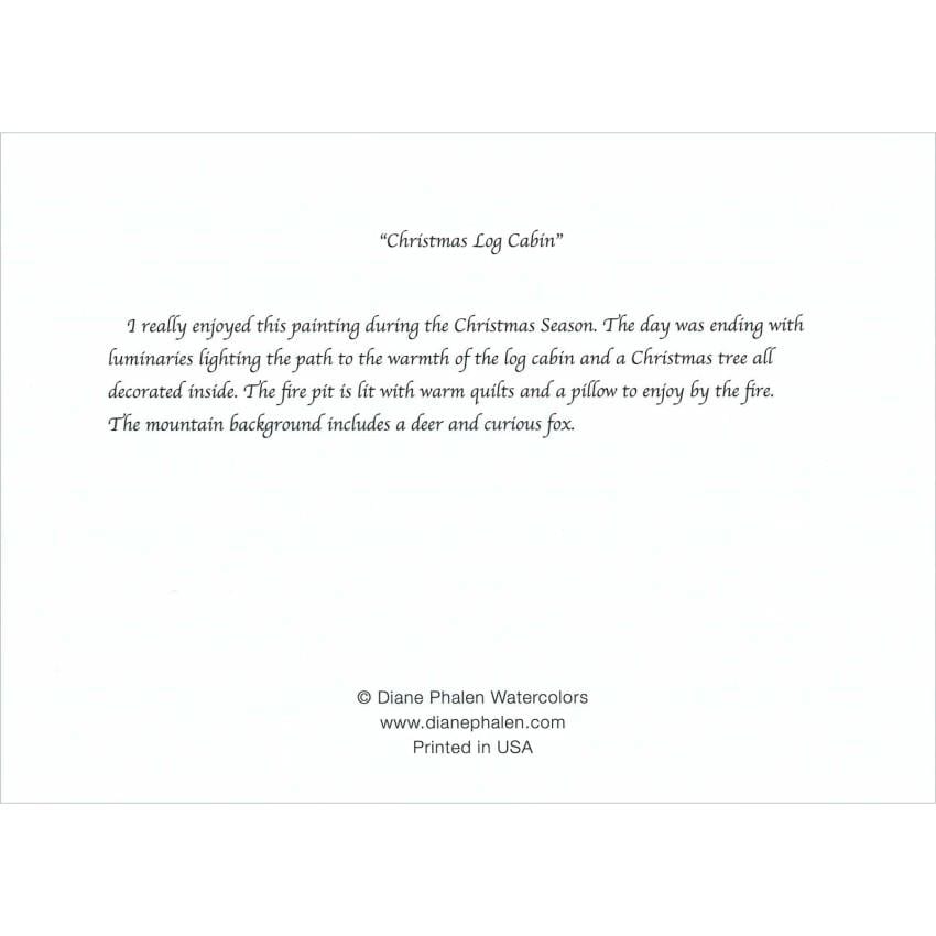 Christmas Quilt Themed 6 Note Card Set of Snowy Winter Quilts 3 different prints by Diane Phalen Watercolors