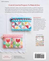 Sew Cute Quilts & Gifts soft cover book of 30 projects by Atsuko Matsuyama for Zakka Workshop