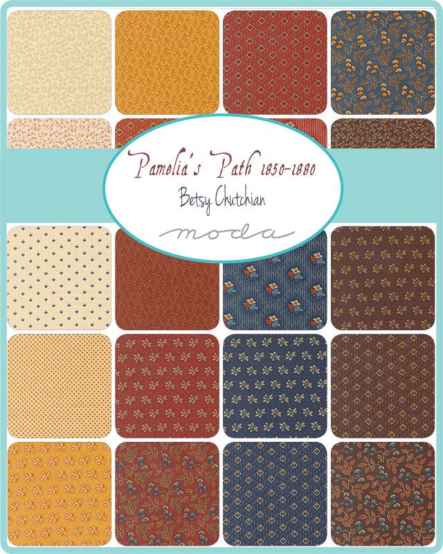 Hopscotch Checks and Plaids in Madder Red from Pamelia's Path by Betsy Chutchian for Moda Fabrics. Continuous cuts of Quilter's Cotton