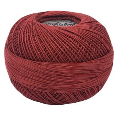 Terra Cotta Lizbeth 673 Size 20 100% Egyptian Cotton Tatting Thread