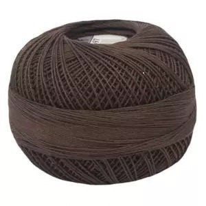 Fudge Dark Lizbeth 697 Size 20 100% Egyptian Cotton Tatting Thread